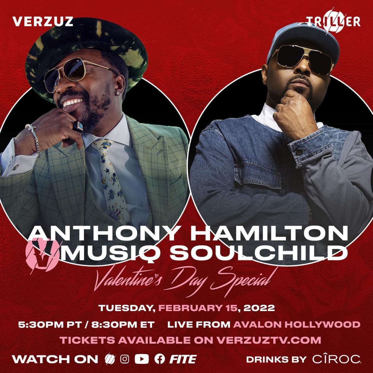 Anthony Hamilton And Musiq Soulchild Scheduled For Valentine’s Day ‘Verzuz’ 1