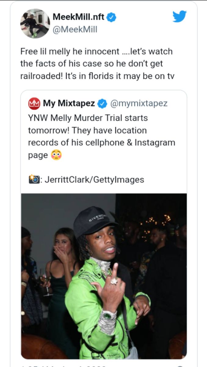 Meek Mill &Amp; Boosie Badazz Send Love &Amp; Prayers To Ynw Melly Ahead Of Forthcoming Trial 2