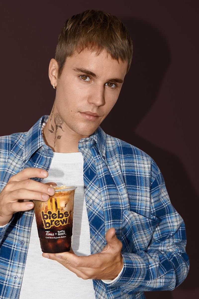 Justin Bieber And Tim Horton'S Second Collaboration Is On The Way 1
