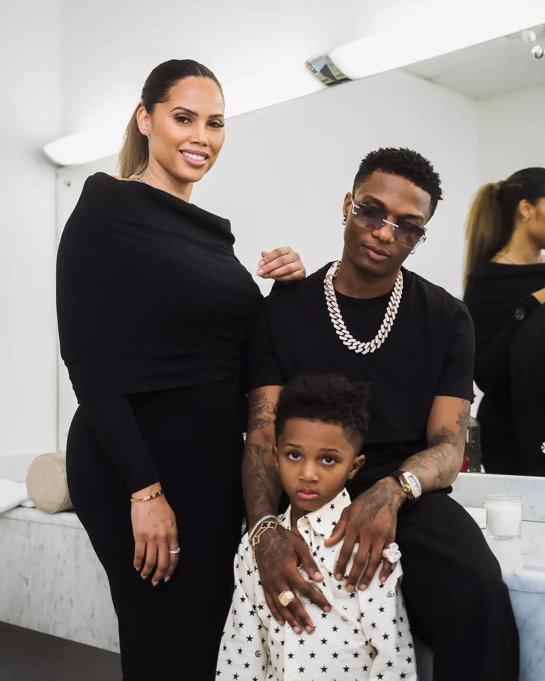 Zion, Wizkid'S Son, Distributes Toys In Ghana While On A Charity Trip With His Family 1