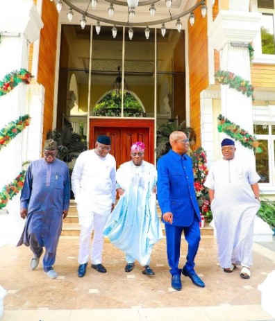 Obasanjo Stops By Wike'S Home In Rivers 2