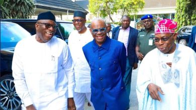 Obasanjo Stops By Wike'S Home In Rivers 4
