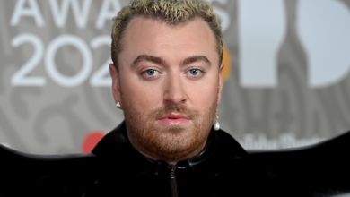 Sam Smith Turns Heads In 'Dramatic Latex Jumpsuit' At Brit Awards 6