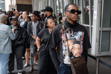 Pictures From The Memorial Service Of South African Rapper Aka (Kiernan Jarryd Forbes) 7
