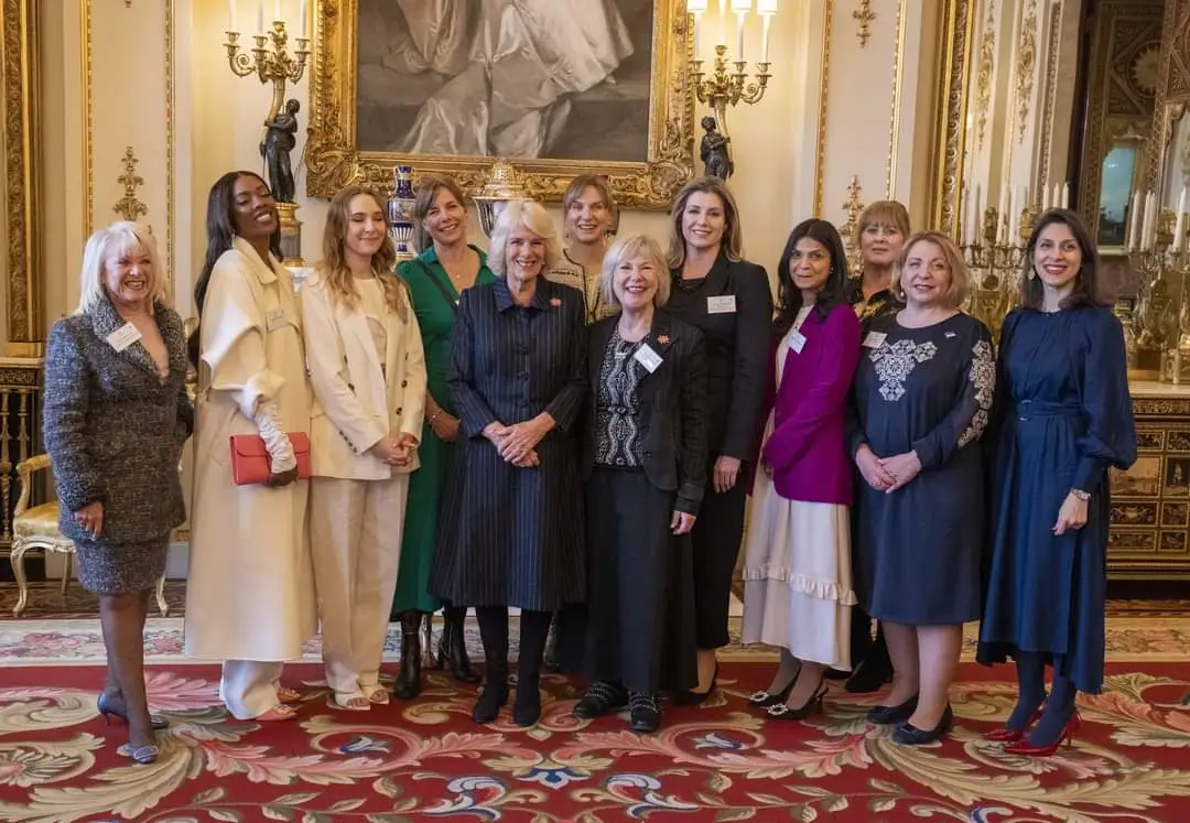 International Women'S Day: Tiwa Savage Meets King Charles’ Wife Camilla, Queen Consort Uk 1