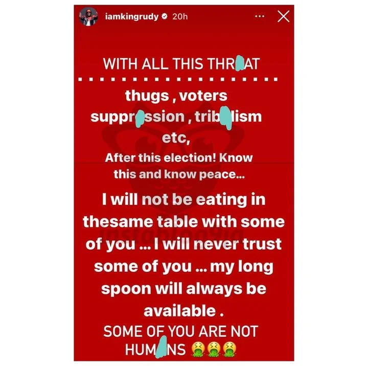 &Quot;Why I Will No Longer Eat With Certain People&Quot;: Paul Okoye Decries Election Irregularities 3