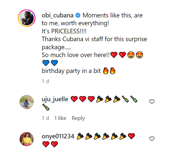 Obi Cubana'S Birthday Bash Features Davido, Heartfelt Staff Surprise 3