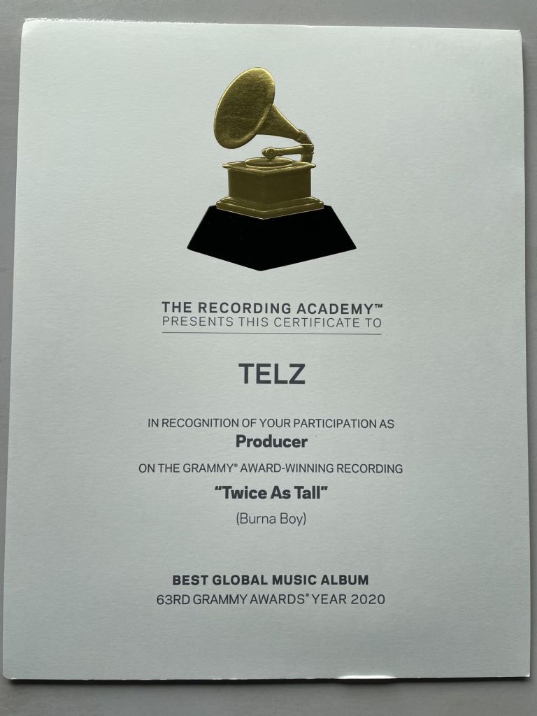 Grammy-Winning Producer Telz Shares His Grass-To-Grace Story In Podcast; Recalls How He Didn'T Have ₦150 For Keke Napep 3
