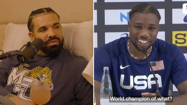 Drake Takes Swipe At Noah Lyles Over Nba &Quot;World Champion&Quot; Comments 3