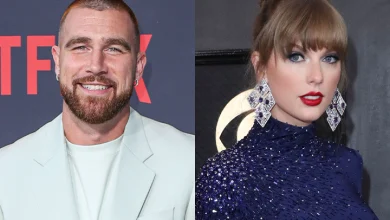 Taylor Swift Reacts To Jokes On Her And Partner Travis Kelce At Golden Globes Award 5