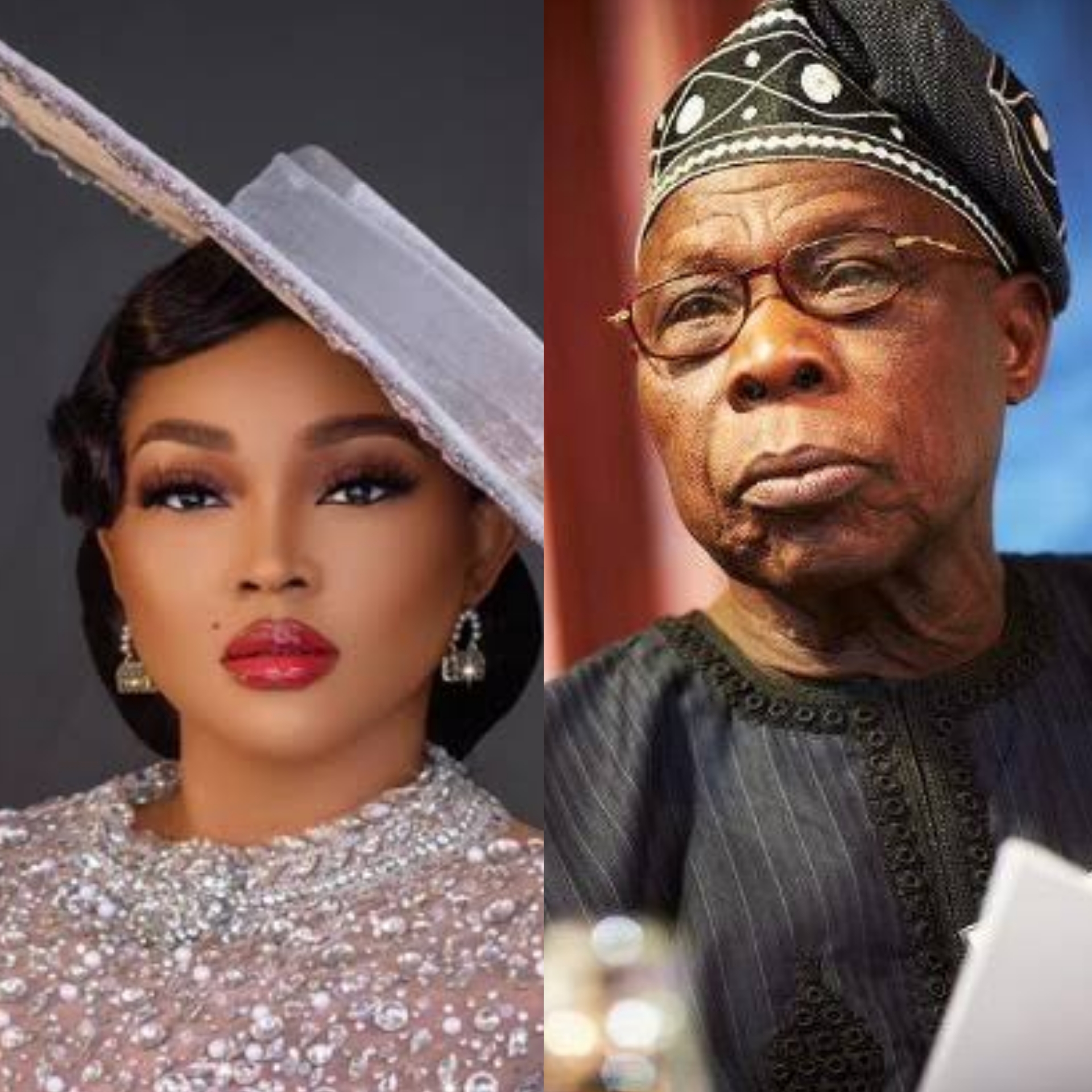 Mercy Aigbe Greets Obj While On Her Knees At A Recent Church Event, Drawing Social Media Attention 1