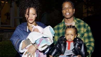 Rihanna And A$Ap Rocky Reveal Newborn Son In Stylish First Family Photoshoot 3