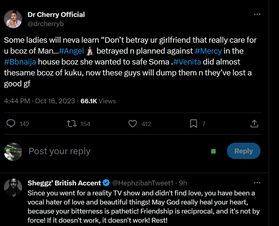 Social Media Influencer Sparks Heated Debate On Fallout Between Angel, Mercy And Venita With Controversial Post 2