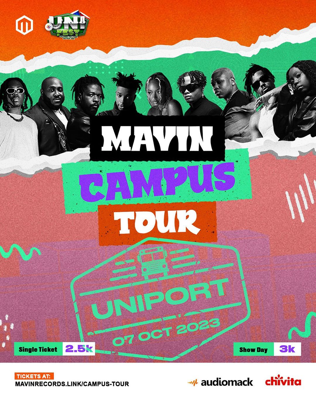 Mavin Records Embarks On Nationwide Campus Tour 1