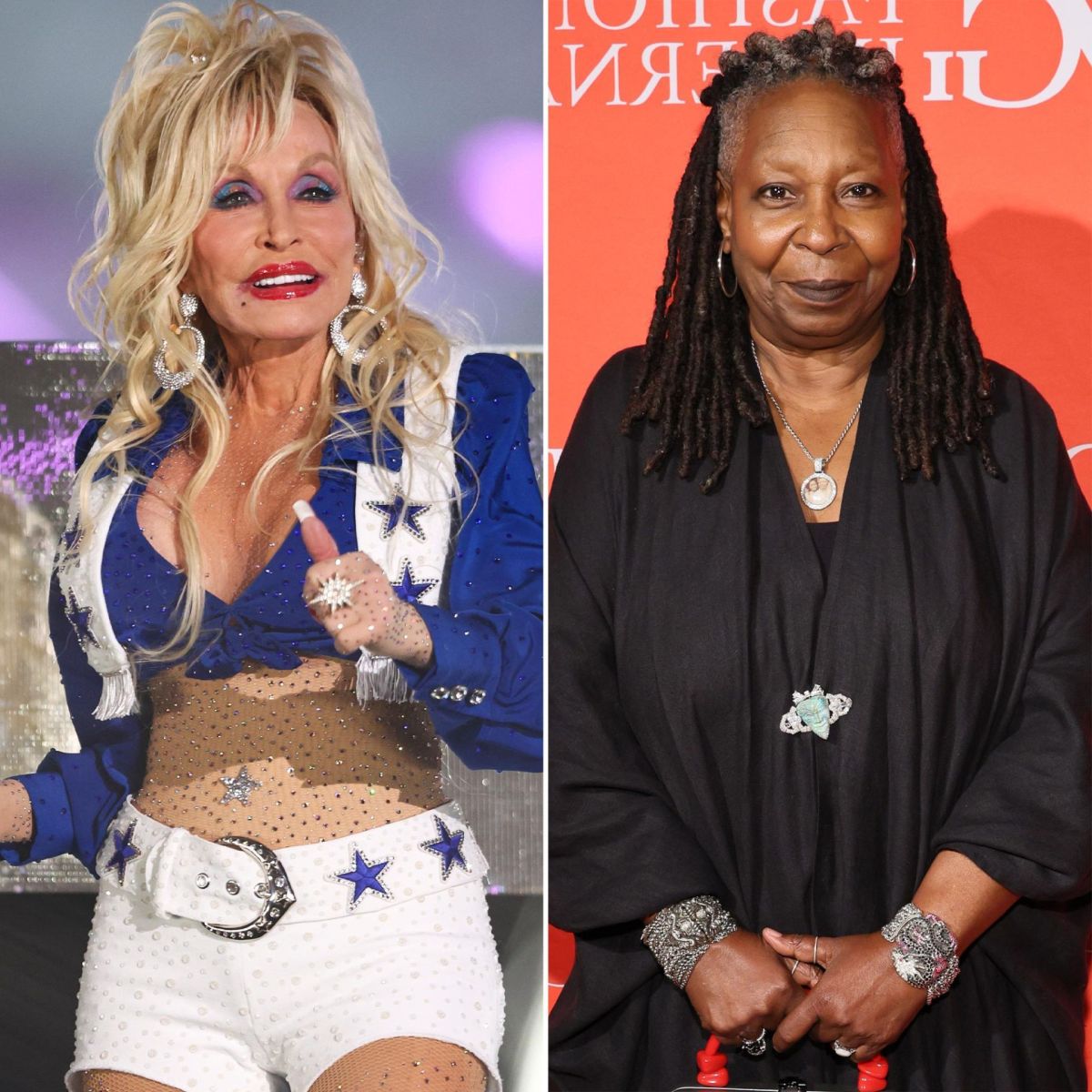 Whoopi Goldberg, Others Defends Dolly Parton'S Cheerleader Costume Amidst Backlash 1