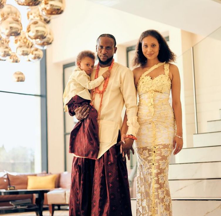 Bbn'S Omashola And Fiancée Britnee Malin Share Wedding Date In Adorable Family Post 1