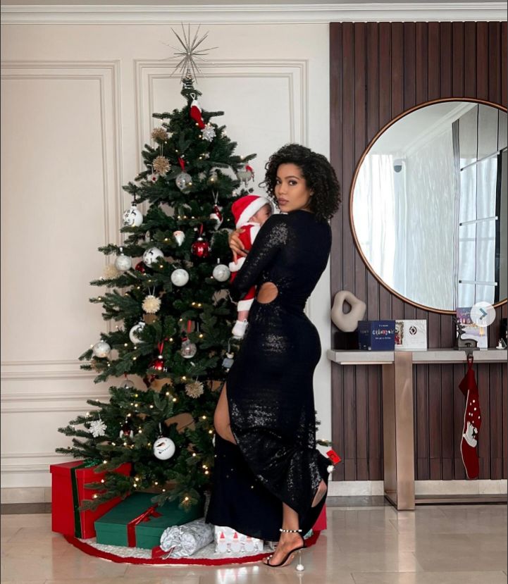 Bbn'S Maria Chike Unveils Son’s Face As Christmas Celebration Continues 1