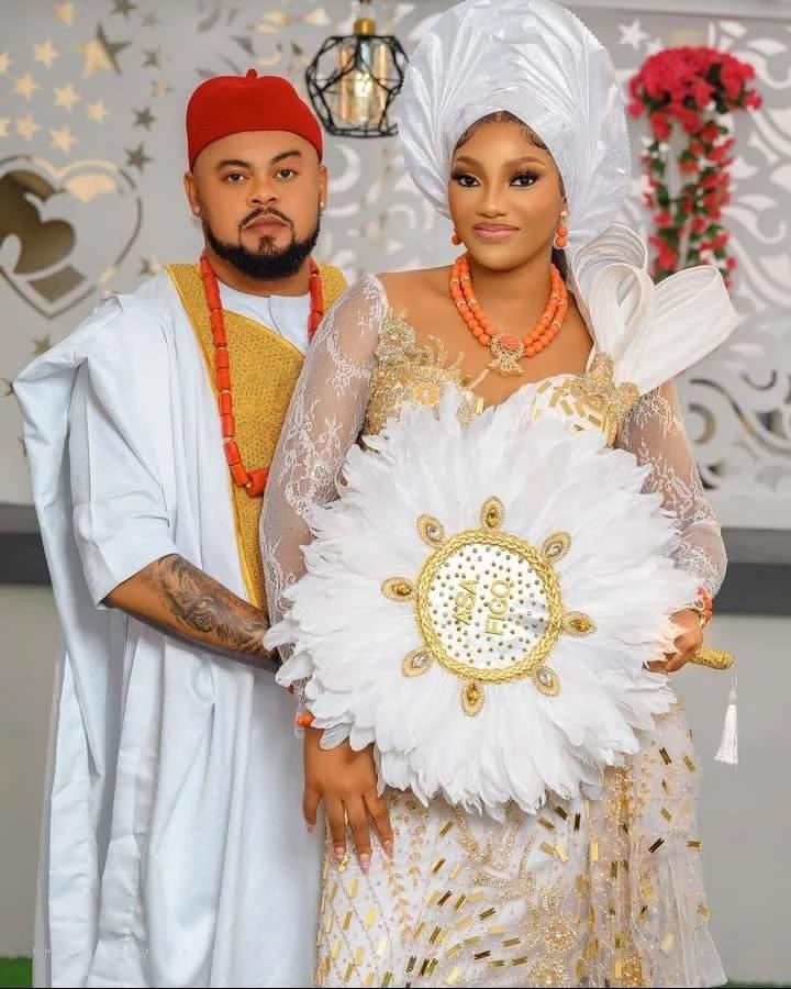 Bbn'S Chomzy Ties The Knot; Shares Traditional Wedding Photos 1