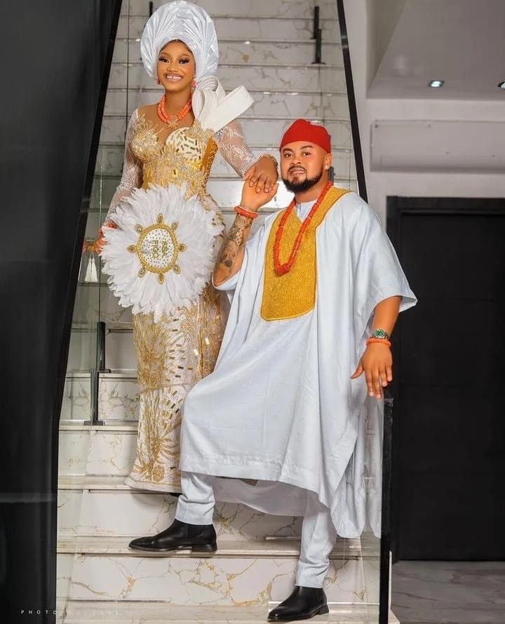Bbn'S Chomzy Ties The Knot; Shares Traditional Wedding Photos 3