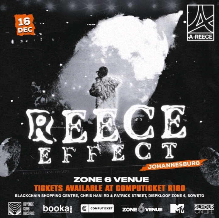 A-Reece Is Prepping For His Concert In Johannesburg On 16 December 1