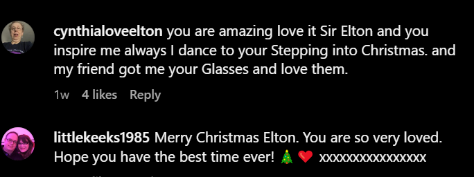 Sir Elton John Shares His Christmas Songs Playlist As Fans Continue Season'S Celebration 2