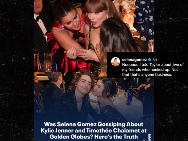 Selena Gomez Says She Has No &Quot;Beef&Quot; With Timothée Chalamet And Kylie Jenner Romance 2