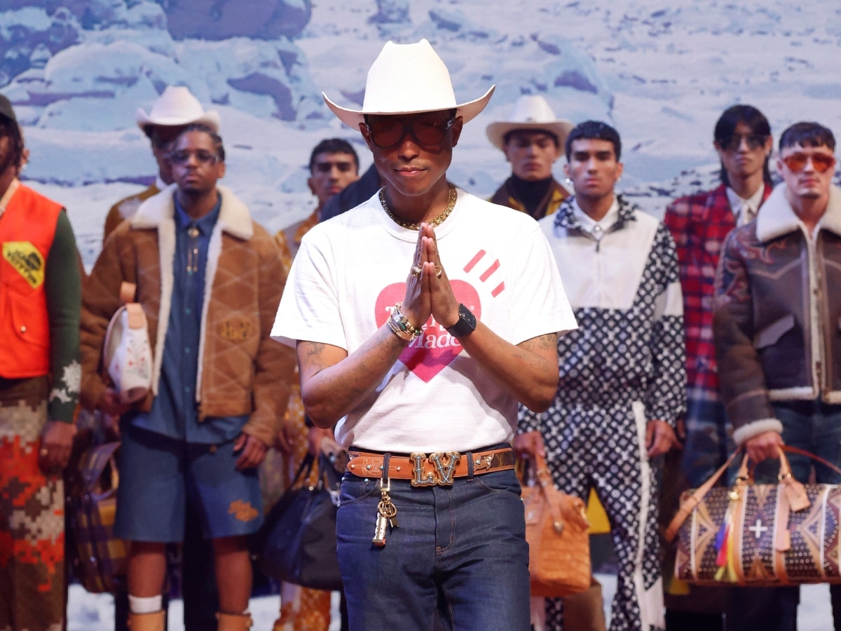 Pharrell Shares New Music As Western-Themed Louis Vuitton Fw24 Showcase Debuts To Rave Acclaim 1