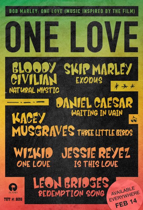 Wizkid, Bloody Civilian, And Other Foreign Artists To Appear On Bob Marley’s Posthumous &Quot;One Love&Quot; Ep 2