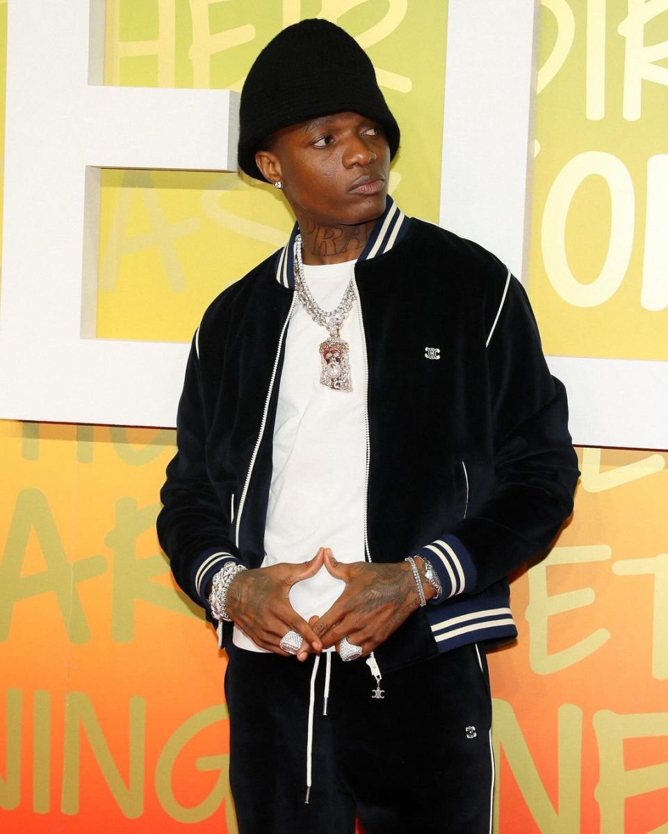 Wizkid Shows Up In Style For Bob Marley'S &Quot;One Love&Quot; Film Premiere 3