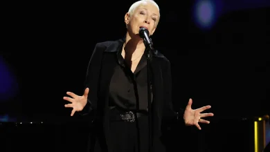 Annie Lennox Advocates &Quot;Ceasefire&Quot; In Palestine Row; As Stevie Wonder, Jon Batiste Give Rare 2024 Grammys In Memoriam Performances 6