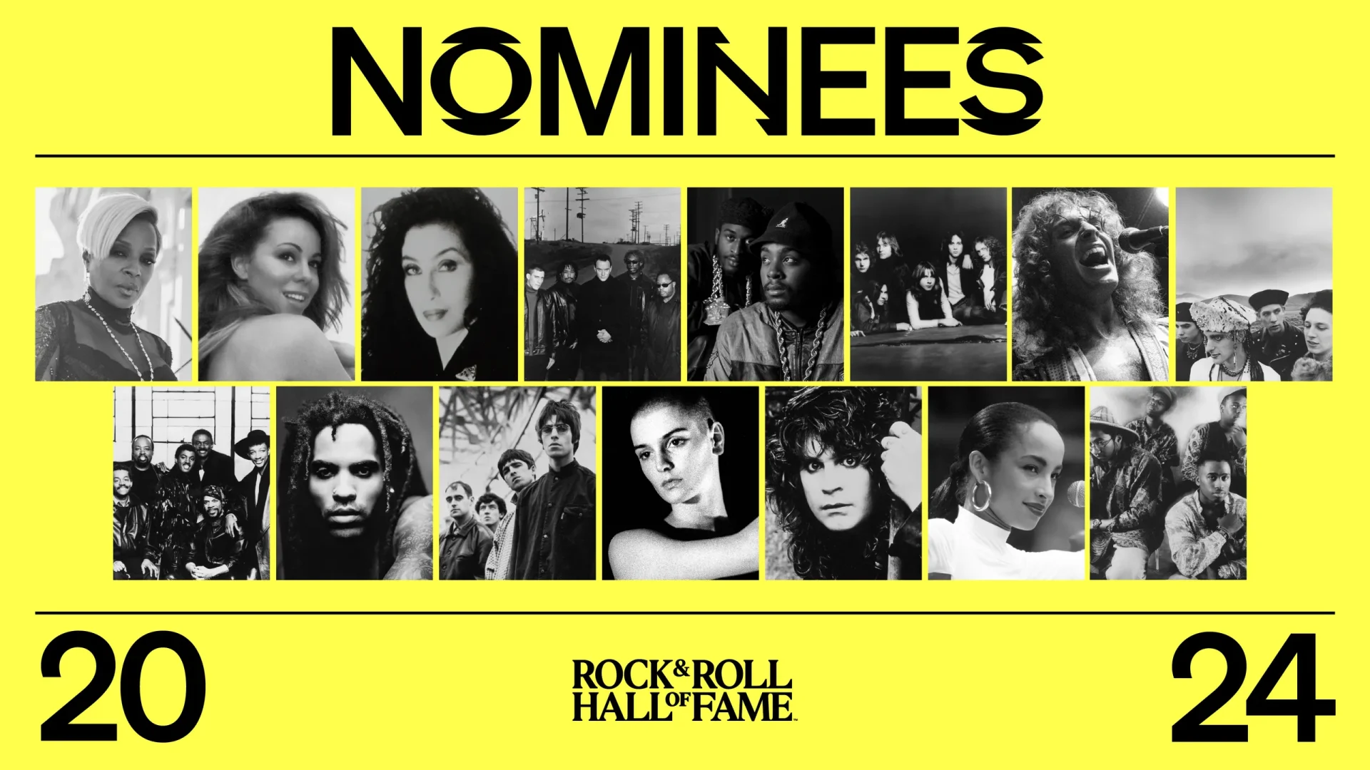 2024 Rock And Roll Hall Of Fame: Sinead O'Connor, Mariah Carey, Cher, Mary J. Blige Among Nominees 1