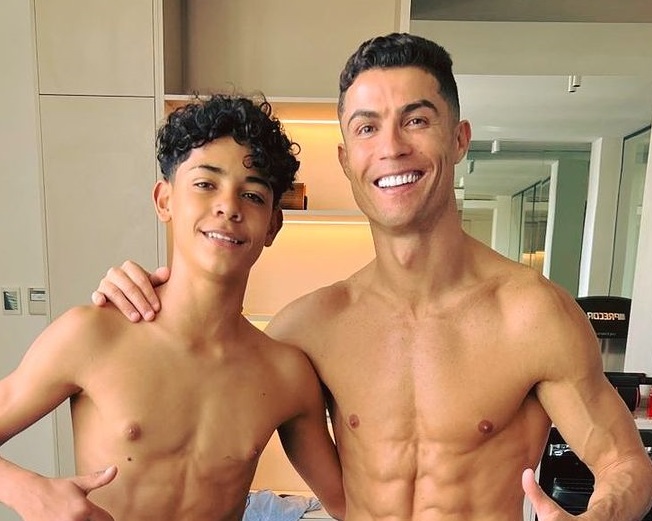Cristiano Ronaldo And Son Showcase Fitness Goals 1