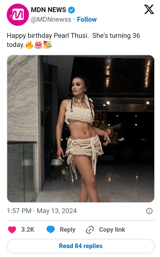 Fans Stunned As Pearl Thusi Celebrates 36Th Birthday 2