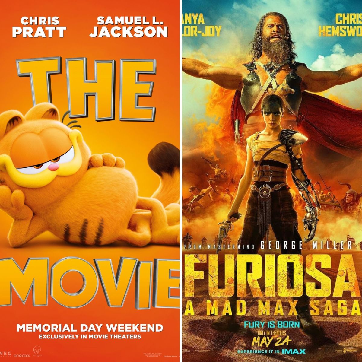 Global Box Office Trends: 'Furiosa' And 'Garfield' Tie Amid Memorial Day Weekend Slump 1