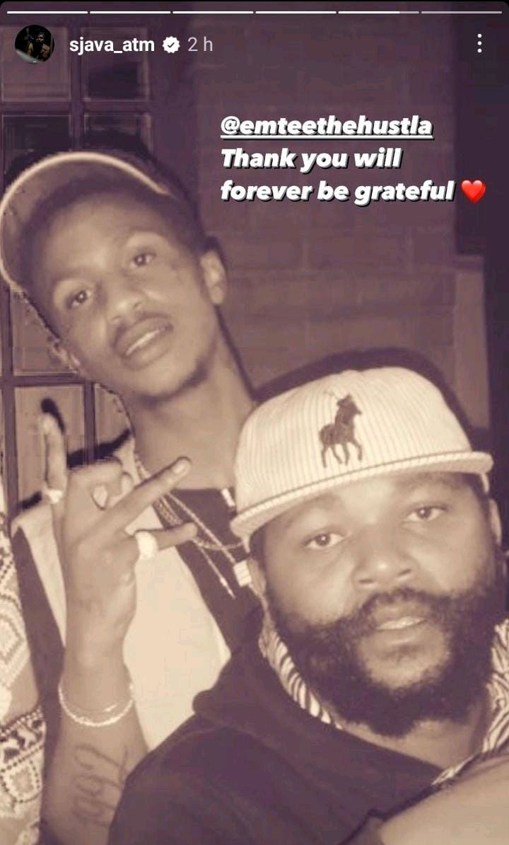 Sjava Shares Throwback Pic With Emtee 2