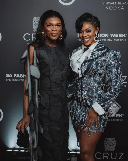 Mzansi Celebrities At The Cruz South African Fashion Week Launch Party Shake Up New York With Floral Elegance 5