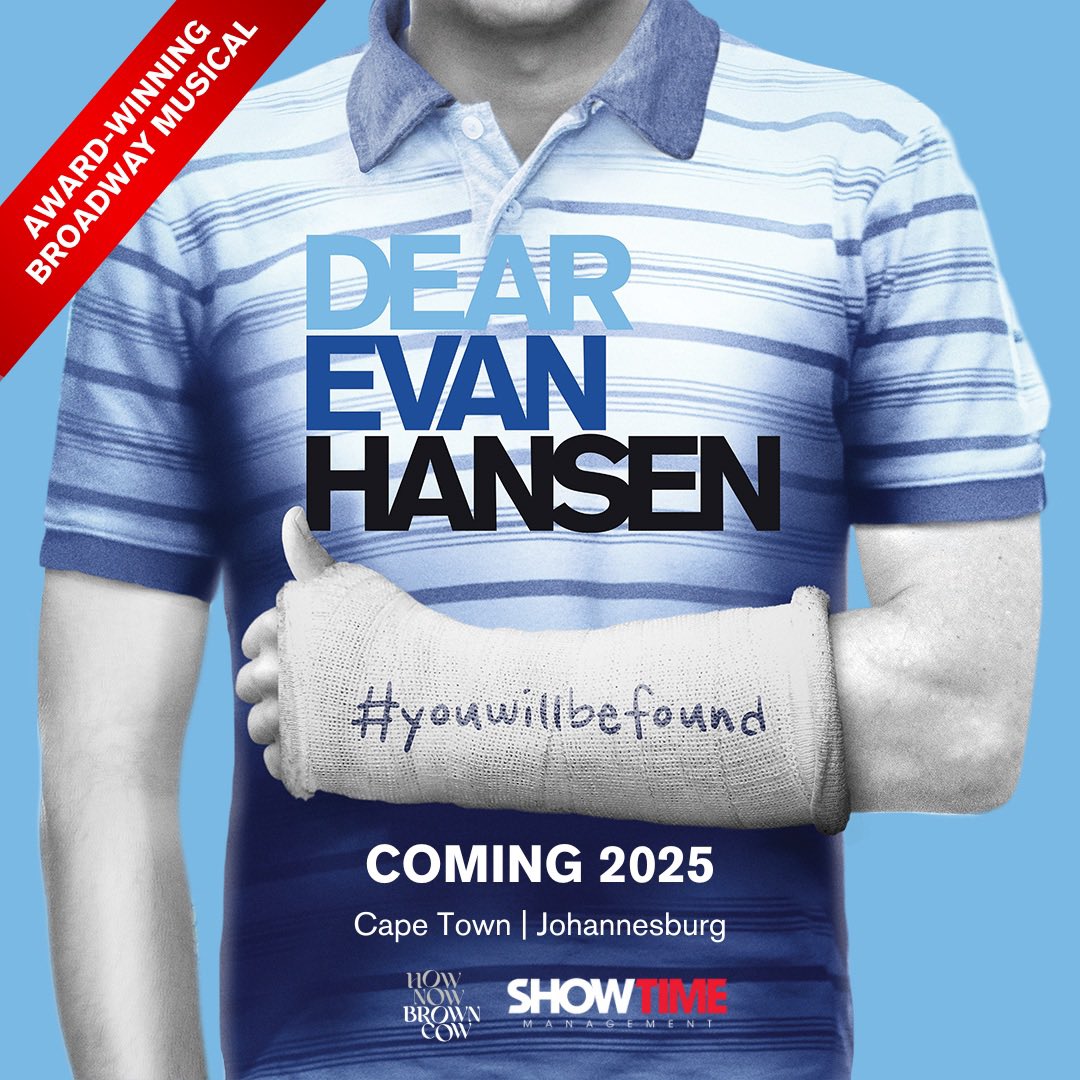 South Africa To Witness Broadway Hit ‘Dear Evan Hansen’ In 2025 3