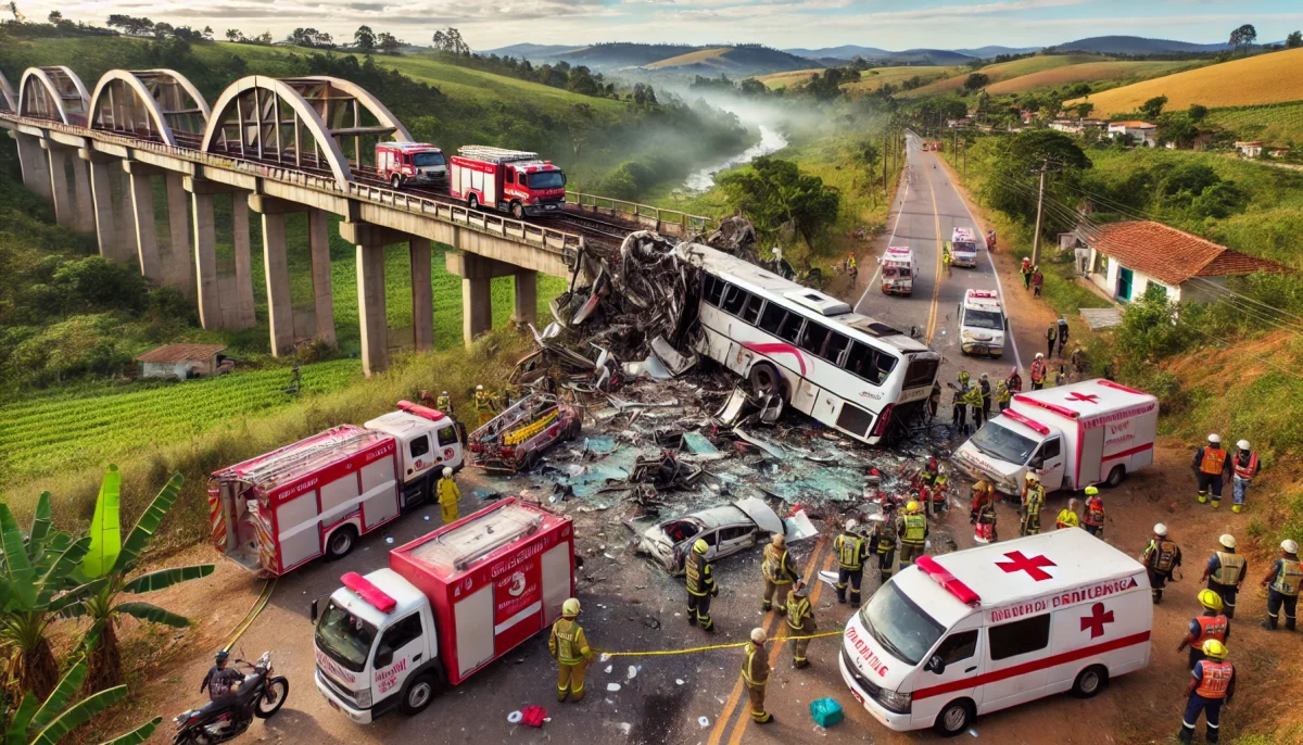 Tragic Bus Accident In Sao Paulo Results In 10 Deaths And 42 Injuries 9